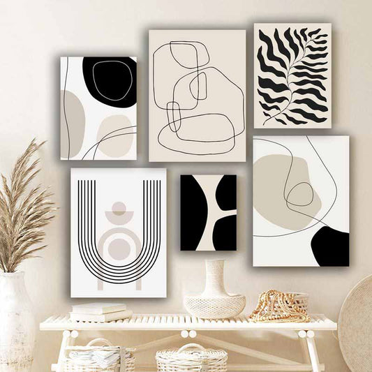 Transform Your Living Room with Abstract Bohemian Wall Art, Captivating fabric printings for Interior Decoration S04E15