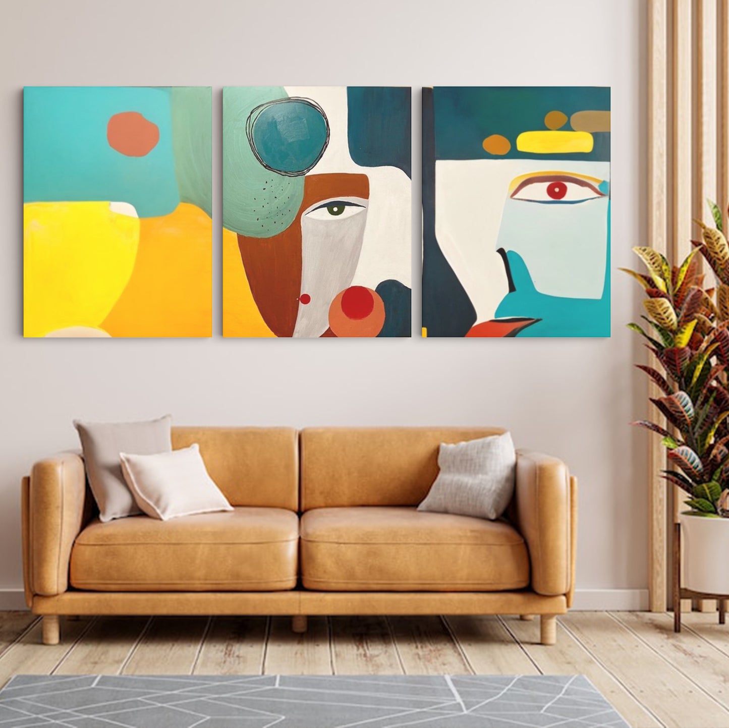 Ethereal Elegance: Abstract Lady - Captivating Wall Art Celebrating the Intriguing Beauty and Grace of Abstract Forms - S06E10